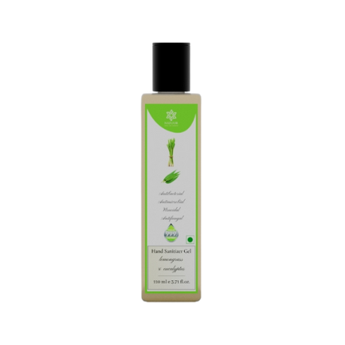Natuur Hand sanitizer gel Lemongrass and eucalyptus