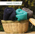 Heelium Bamboo Hand Towels - Set of 6