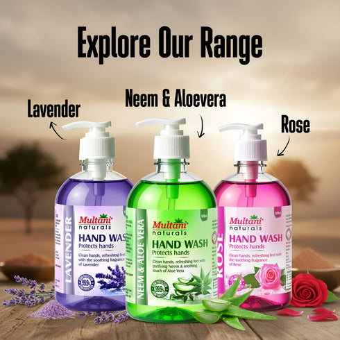 Multani Pharmaceuticals Limited Multani Naturals Hand Wash Sandalwood Clean Hands Refreshing feel with the soothing fragrance of Sandalwood 99 9 Germ Protection