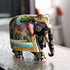 CREATUNIQ Wooden Elephant, Hand Painted Shikari Scene