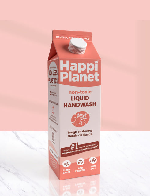 Happi Planet Natural Liquid Handwash Refill 1L Pack