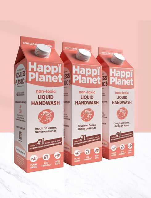 Happi planet store Natural Liquid Handwash Refill 3L Pack