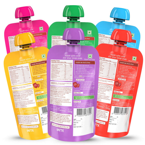 Happa Healthy Baby Food Puree Travel Pack
