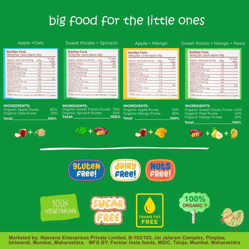Happa Healthy Baby Food Puree