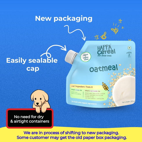 Happa Oatmeal Cereal for Babies