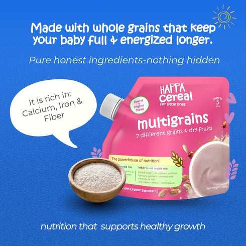 Happa Multigrain Cereal for Babies