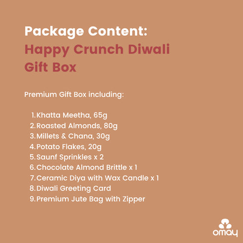 Omay Foods Happy Crunch Diwali Gift Box