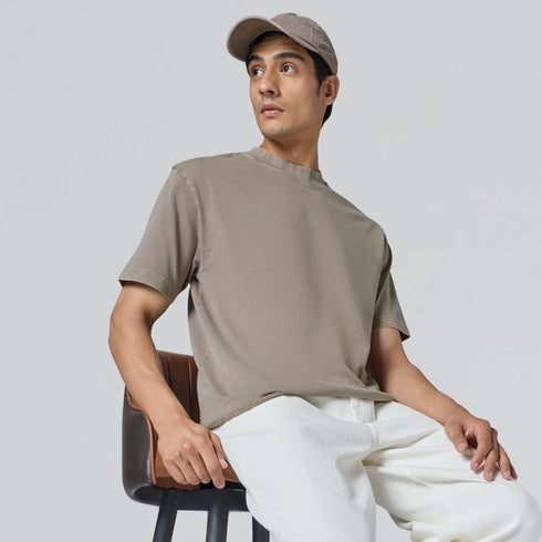 XYXX Haze Relaxed Fit Washed T-shirt - Smokey Grey