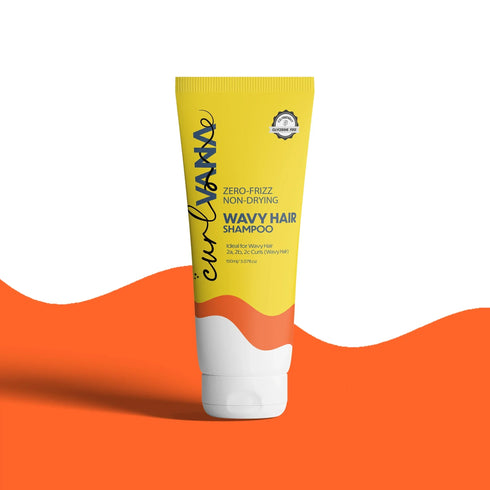 Curlvana Zero Frizz Non Drying Wavy Hair Shampoo