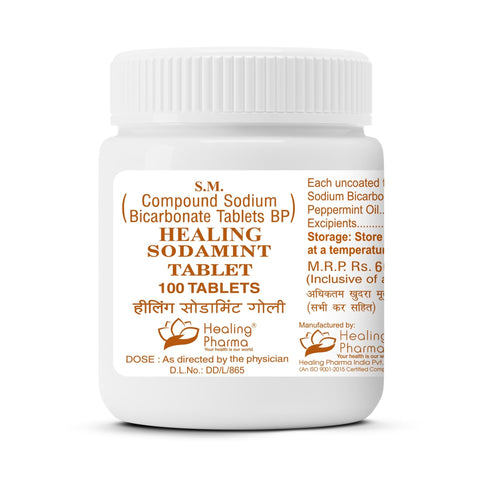 Healing Pharma Healing Sodamint Tablet