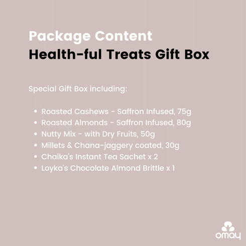 Omay Foods Health-ful Treats Gift Box