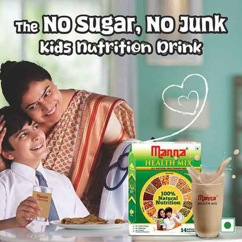 Manna Foods Health Mix Nutrition Drink for Kids