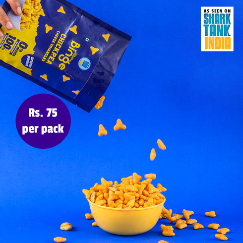 The Healthy Binge Chickpea Protein Triangles| Cheese