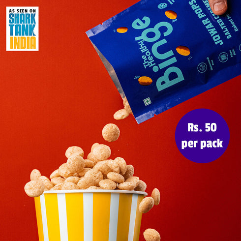 The Healthy Binge Jowar Pops| Salted Caramel