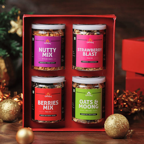 Omay Foods Healthy Delights New Years Gift Box