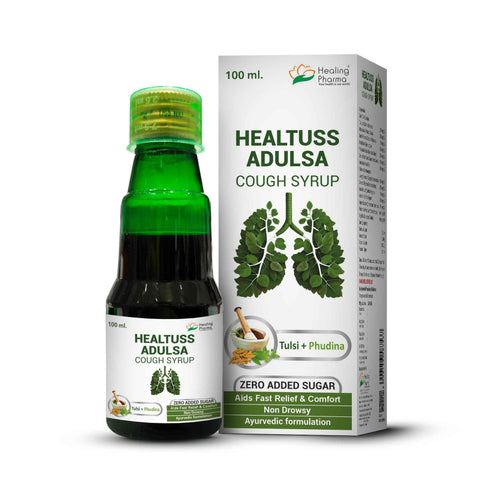 Healing Pharma Healtuss Adulsa Cough Syrup