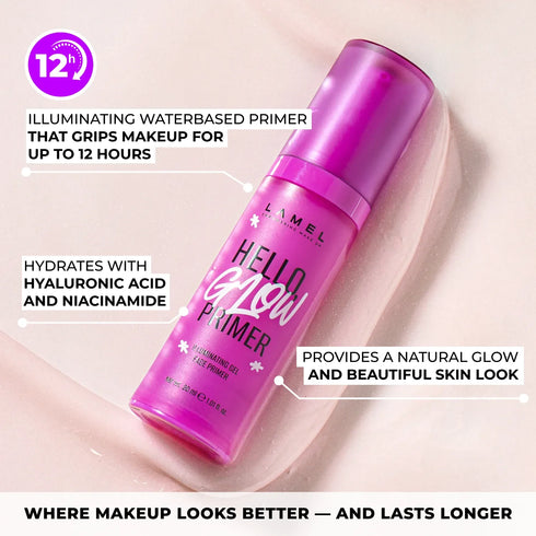 Lamel Hello Glow Illuminating Gel Face Primer