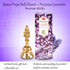 HEM Brass Pooja Bell Ghanti + Lavender Incense sticks