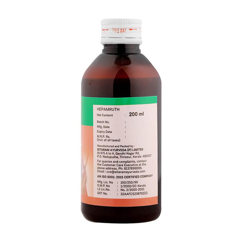 Sitaram Ayurveda Hepamruth Syrup