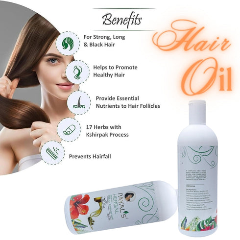 Payal's Herbal Hair Oil For Men And Woomen (300ml)