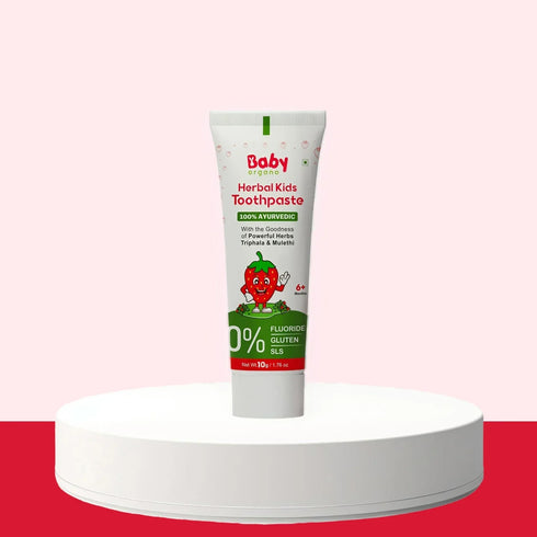 Babyorgano Strawberry Toothpaste