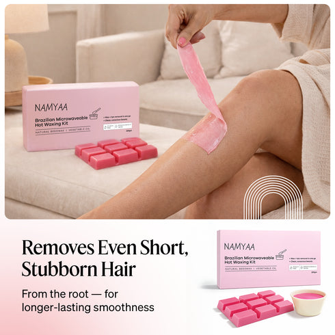 Namyaa Skincare Namyaa Brazilian Microwaveable Hot Waxing Kit