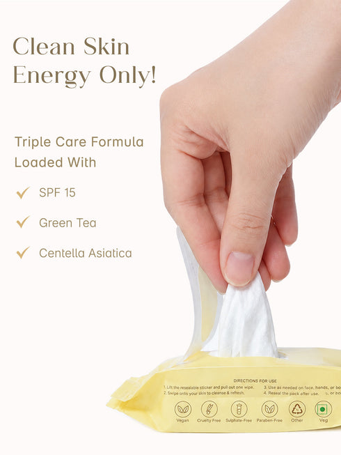 Seoulskin Sunscreen Wet Wipes