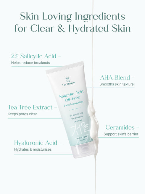 SEOULSKIN Salicylic Acid Oil-Free Face Moisturiser