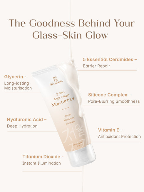 Seoulskin 3-in-1 Milk Glaze Moisturiser