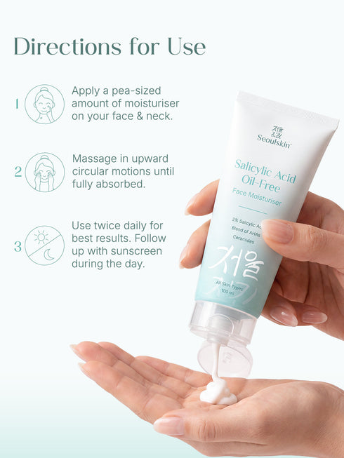 SEOULSKIN Salicylic Acid Oil-Free Face Moisturiser