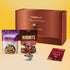 PUREHEART Celebration Diwali Gift Hamper | Corporate Gift Box with Cherokee Trail Mix (80g) and Hershey's Kisses Chocolate, Happy Diwali Greeting Card | Festive Dry Fruits Pack