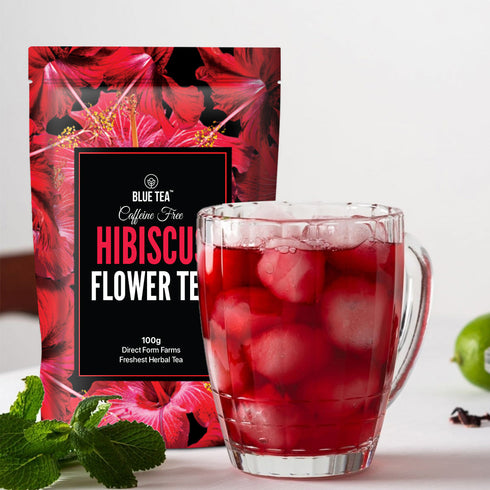 Blue Tea Hibiscus Flower Tea