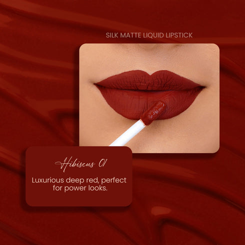 Parul Garg Beauty Hibiscus 01: Silk Matte Liquid Lipstick