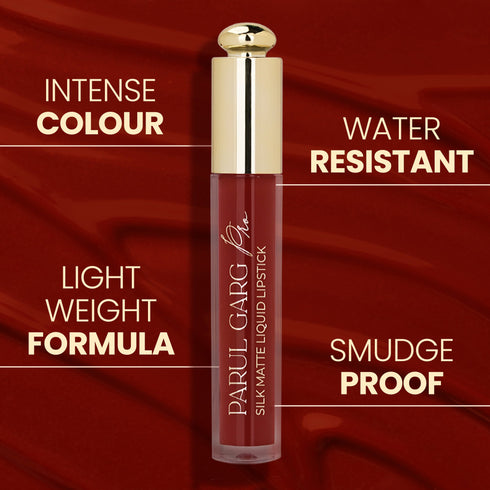 Parul Garg Beauty Hibiscus 01: Silk Matte Liquid Lipstick