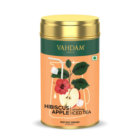 Vahdam Tea Hibiscus Apple Instant Premix