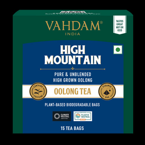Vahdam Tea High Mountain Oolong Tea (15TB)