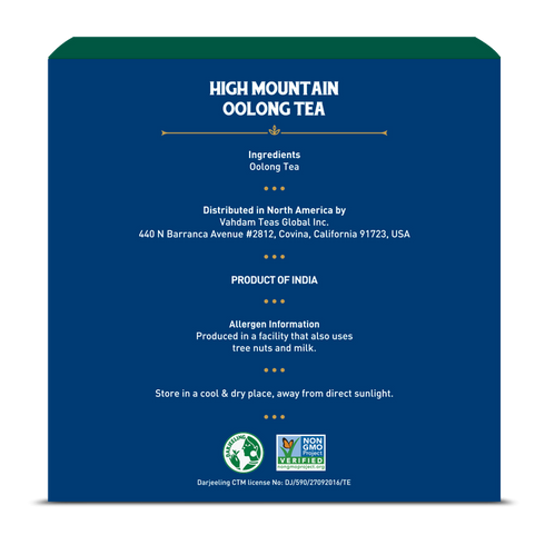 Vahdam Tea High Mountain Oolong Tea