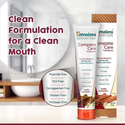 Himalaya Botanique Complete Care Toothpaste |Simply Cinnamon