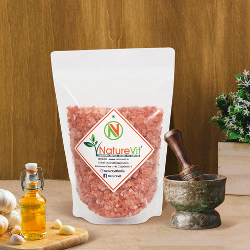 NatureVit Himalayan Pink Rock Salt Granules