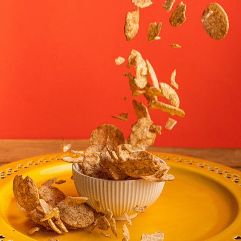 Snackible Himalayan Pink Salt And Pepper Popped Chips