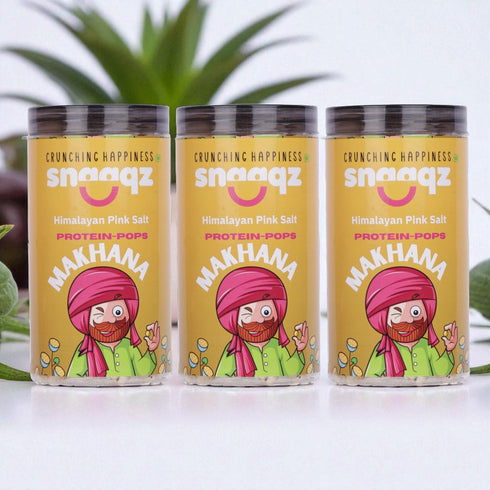 SNAAQZ Himalayan Pink Salt Makhana