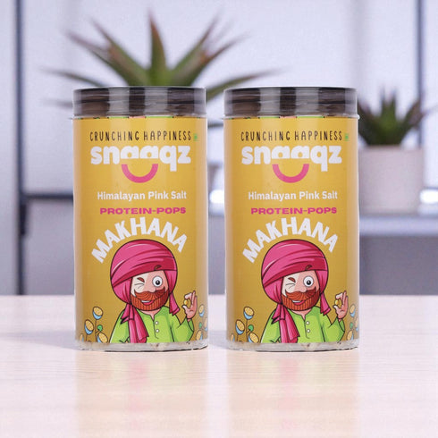 SNAAQZ Himalayan Pink Salt Makhana