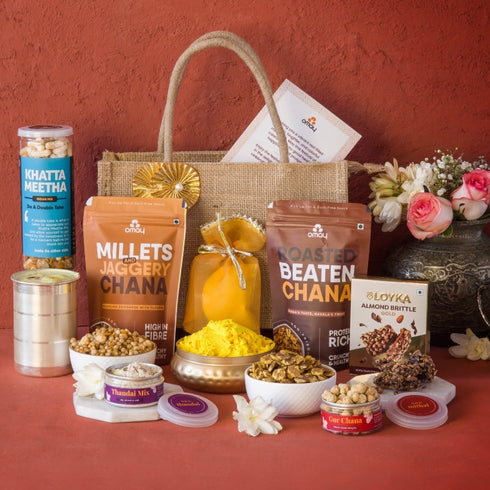 Omay Foods Holi Joy Gift Hamper Bag
