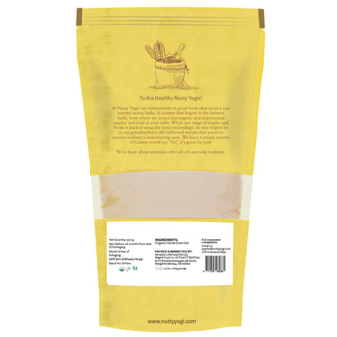 Nutty Yogi High Protein Horse Gram Flour / Kulathi 400g