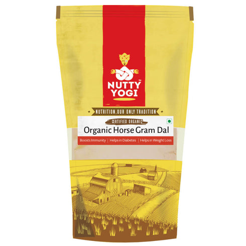 Nutty Yogi High Protein Horse Gram Flour / Kulathi 400g