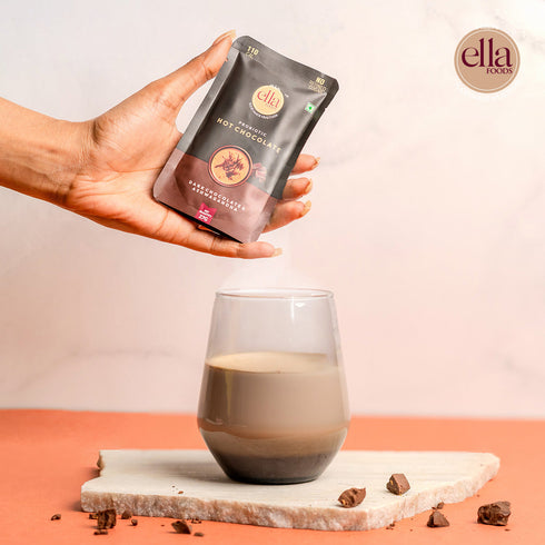 Ella Foods Instant Turmeric Latte & Hot Chocolate Sachets