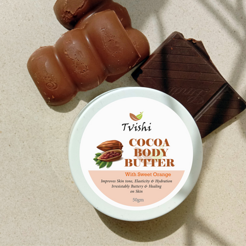 Tvishi Skincare Cocoa Body Butter Dry Skin