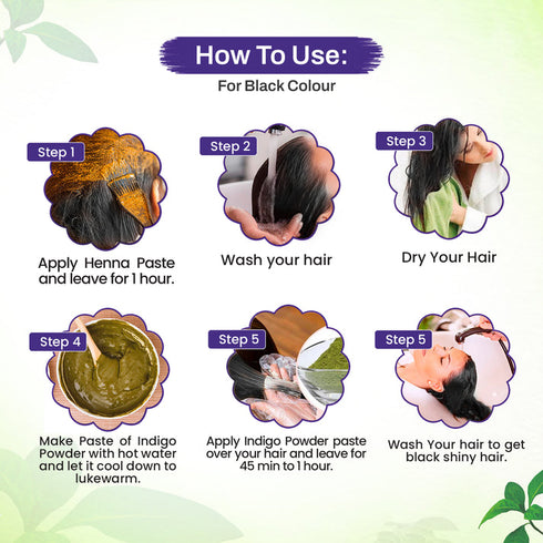 Indigo Powder - 100% Pure and Natural - No Ammonia - 150g