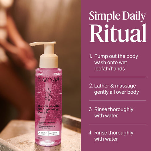 Namyaa Skincare Namyaa 6 Brightening Complex Body Wash