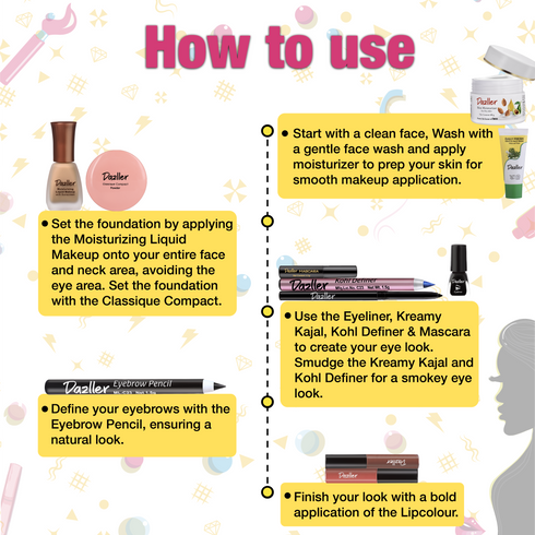 Dazller Cosmetics Mini Glam Kit